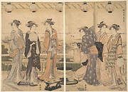 南四季  夏景|The Four Seasons in Southern Edo: A Summer Scene (Minami shiki;  Natsu [no] kei)