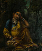 Pregnant Sita Abandoned in the Forest (Sita Lamenting)