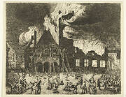 De brand in het Oude Stadhuis van Amsterdam, 1652