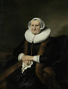 Portrait of an Old Lady, possibly Elisabeth Bas