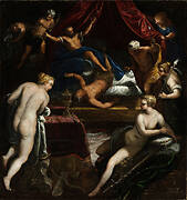 Hercules Expelling the Faun from Omphale's Bed