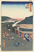 One Hundred Famous Views of Edo “Shitaya Hirokoji”