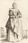 Noble Woman with a Small Hat