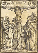 Christ on the Cross with the Virgin and Saint John the Evangelist