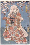 Lady with Rich Robe