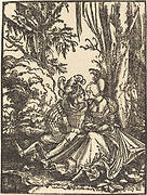 Pair of Lovers in a Landscape