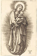 The Virgin and Child on a Crescent with a Diadem