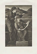 Music. From the portfolio: The Work of E. Burne-Jones.