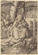 The Virgin and Child with Two Angels