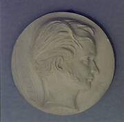 Elie de Beaumont : plaster medallion