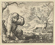 Renard Makes Fun of the Bear from Hendrick van Alcmar's Renard The Fox