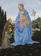 The Apparition of the Virgin to a Franciscan Friar Commended by Saint Anthony of Padua