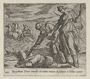 Plate 146: Hippolytus Saved from Death (Hippolitum Dianae impulsu ad vitam revocat  AEsculapius et Virbius vocatur), from Ovid's 'Metamorphoses'