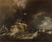 Dutch Merchant - Ships in a Storm