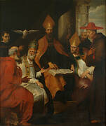 St. Augustine between Fathers and Doctors of the Church