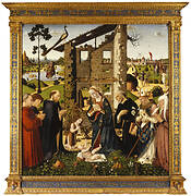 The Adoration of the Child with Saints and Donors