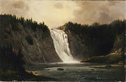 Waterfall on Mont-Morency