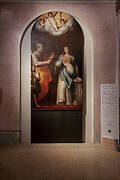 Saint Agnes visited in prison by Saint Peter