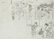 Preparatory Drawings for Illustrations of Melodramas