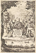 Frontispiece for the Sacred Cosmologia  (Title with Astrologers)