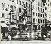 Augsburg: Mercury Fountain, Maximilianstraße