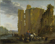 Italianate Landscape with the Ruins of Brederode Castle