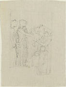 Beggars at a Door (Study for the Yarborough Monument)