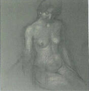 Seated nude