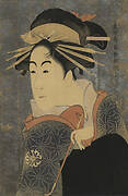 Female character of the play “Katakiuchi Noriyaibanashi”