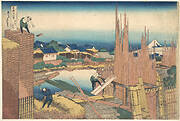 冨嶽三十六景　本所立川|Tatekawa in Honjō (Honjō Tatekawa), from the series Thirty-six Views of Mount Fuji (Fugaku sanjūrokkei)