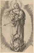 The Virgin and Child on the Crescent