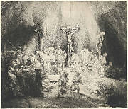 Christ Crucified between the Two Thieves (The Three Crosses)