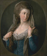 Portrait of a Woman, traditionally identified as Margaret Stuart, Lady Hippisley