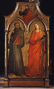 St. Francis and St. Mary Magdalen with St. Isaiah