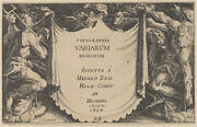 Title to Topographia Variarum Regionum