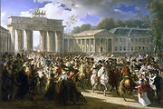 Entry of Napoleon I into Berlin, 27th October 1806