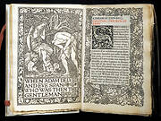 Kelmscott Press edition of 'A Dream of John Ball'