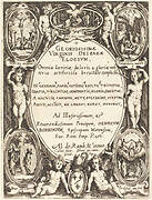 Frontispiece for "Gloriosissimae"