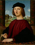 Portrait of a Young Man in Red