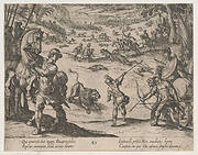 Plate 11: Alexander's Lion Hunt, from The Deeds of Alexander the Great