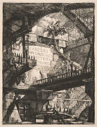 Imaginary Prisons of G. Battista Piranesi, Venetian Architect: title page