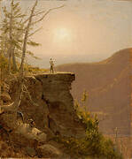 A  Ledge on South Mountain, in the Catskills