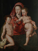 The Virgin, the Child Jesus and the child Saint John