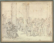 Study for The Lictors Bringing Brutus the Bodies of his Sons