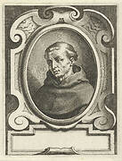 Portret van de Augustijn Gregorius Ariminensis