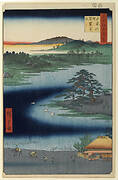 Robe-Hanging Pine, Senzoku Pond, No. 110 from One Hundred Famous Views of Edo