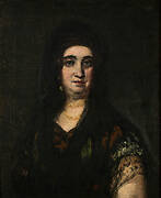 Lady with mantilla