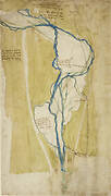 A map of the Arno west of Florence