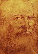 Leonardo da Vinci. Self-portrait