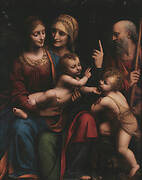 Sacra Famiglia con S. Anna e S. Giovannino